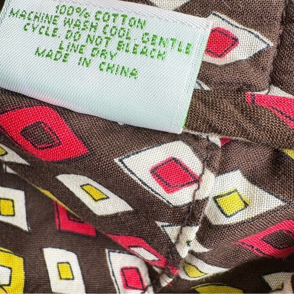 VERA BRADLEY Puccini Print Quilted Crossbody Messenger Bag Purse 60s 70s Boho - Picture 5 of 17